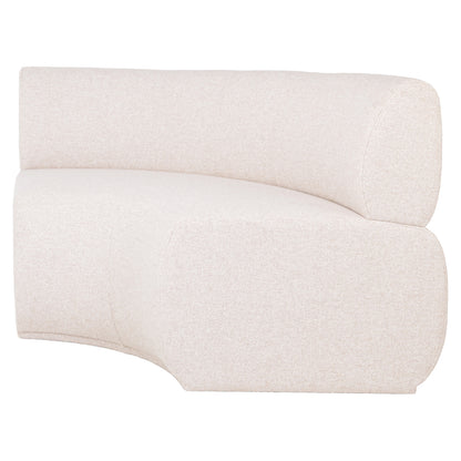 Richmond Interiors Sitzbank Sorrobon cayenne ecru corner round