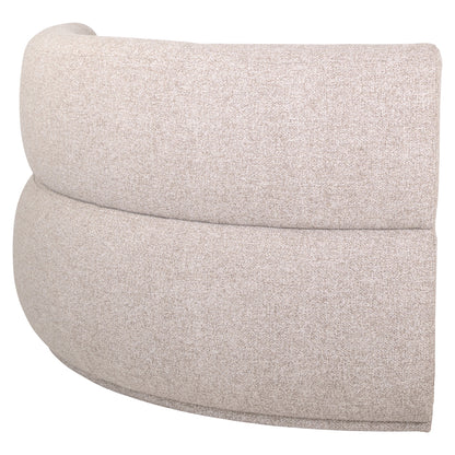 Richmond Interiors Sitzbank Sorrobon cayenne ecru open end right round