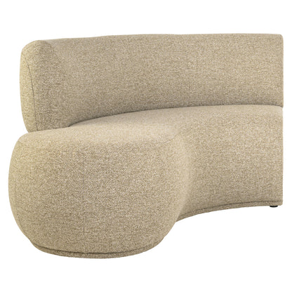 Richmond Interiors Sitzbank Sorrobon cayenne green open end left round Richmond Interiors