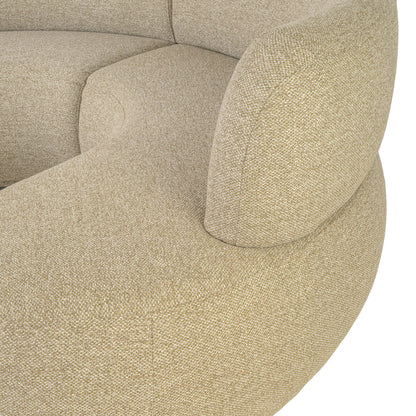 Richmond Interiors Sitzbank Sorrobon cayenne green open end left round Richmond Interiors