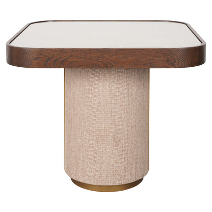 Richmond Interiors Beistelltisch Willox beige including glass Richmond Interiors