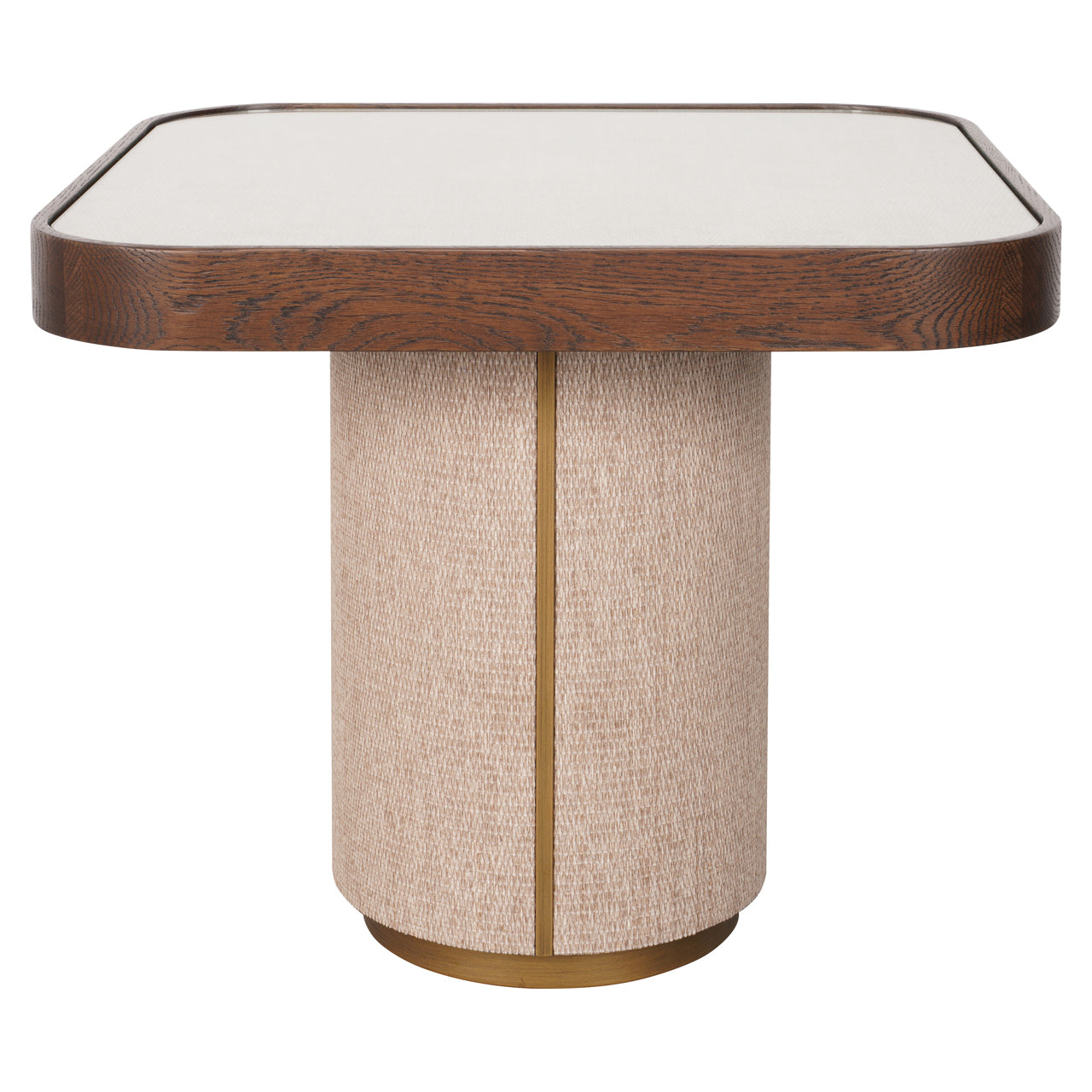 Richmond Interiors Beistelltisch Willox beige including glass Beistelltisch Richmond Interiors