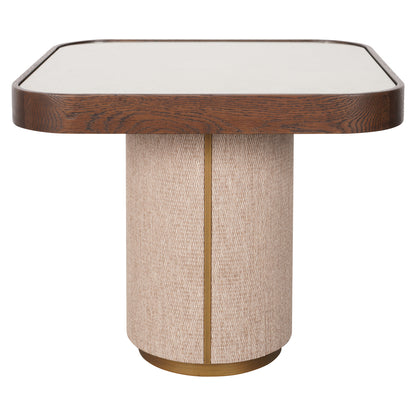 Richmond Interiors Beistelltisch Willox beige including glass Richmond Interiors