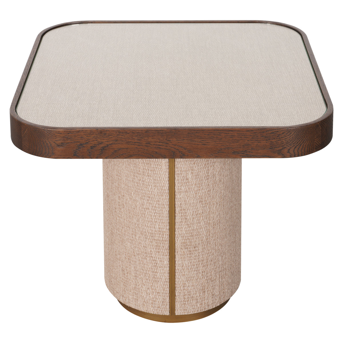 Richmond Interiors Beistelltisch Willox beige including glass Richmond Interiors