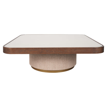 Richmond Interiors Couchtisch Willox beige including glass (Set of 2) Richmond Interiors