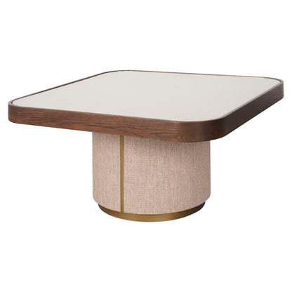 Richmond Interiors Couchtisch Willox beige including glass (Set of 2) Richmond Interiors