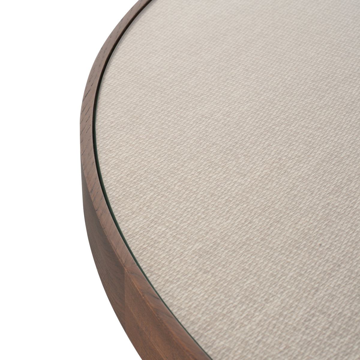 Richmond Interiors Esstisch Willox beige 130Ø including glass Richmond Interiors