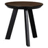 Richmond Interiors End table Bonvoy brown Ø50 (Brown) 8818 BROWN Beistelltisch rund Richmond Interiors