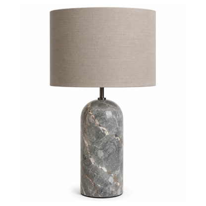 The Grand Collection VERONA Tischleuchte – Marmor Tischlampe The Grand Collection