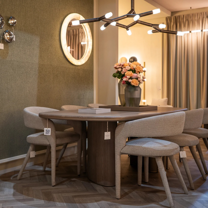 The Grand Collection GIULI Esstisch Esstisch oval The Grand Collection