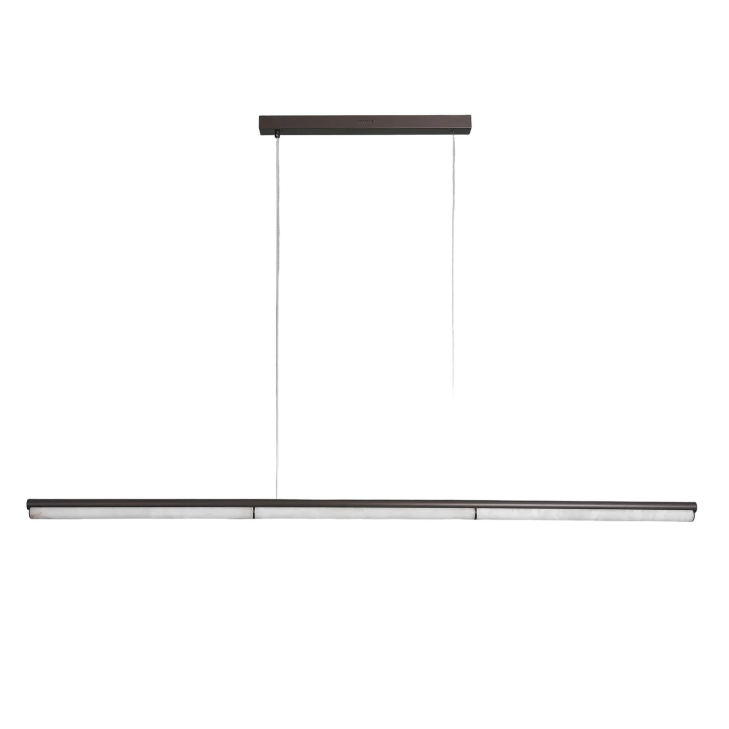 The Grand Collection Kronleuchter Viglia – Bronze-Finish | Alabaster Pendelleuchte The Grand Collection