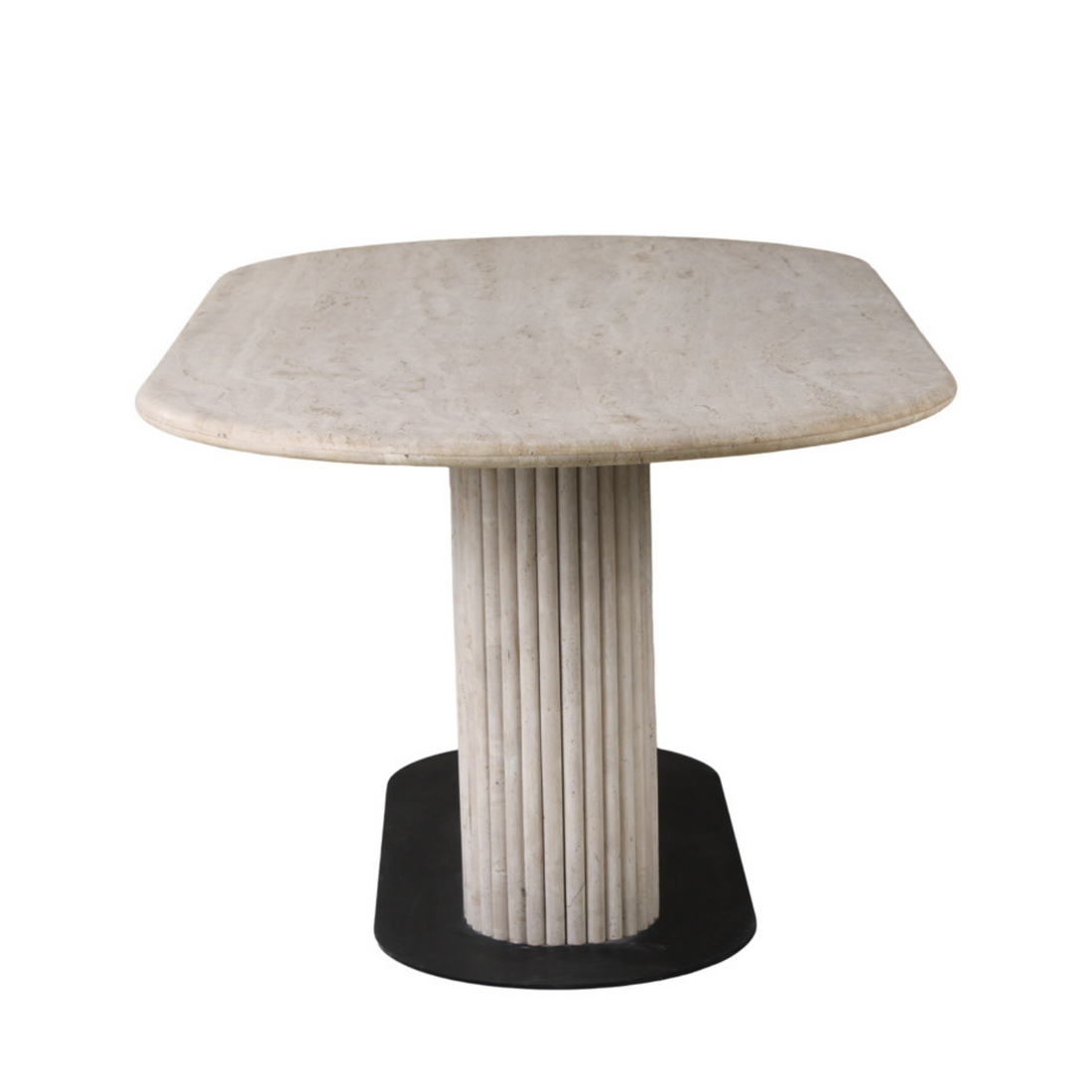 Richmond Interiors – Esstisch La Cantera beige 200 Esstisch oval Richmond Interiors