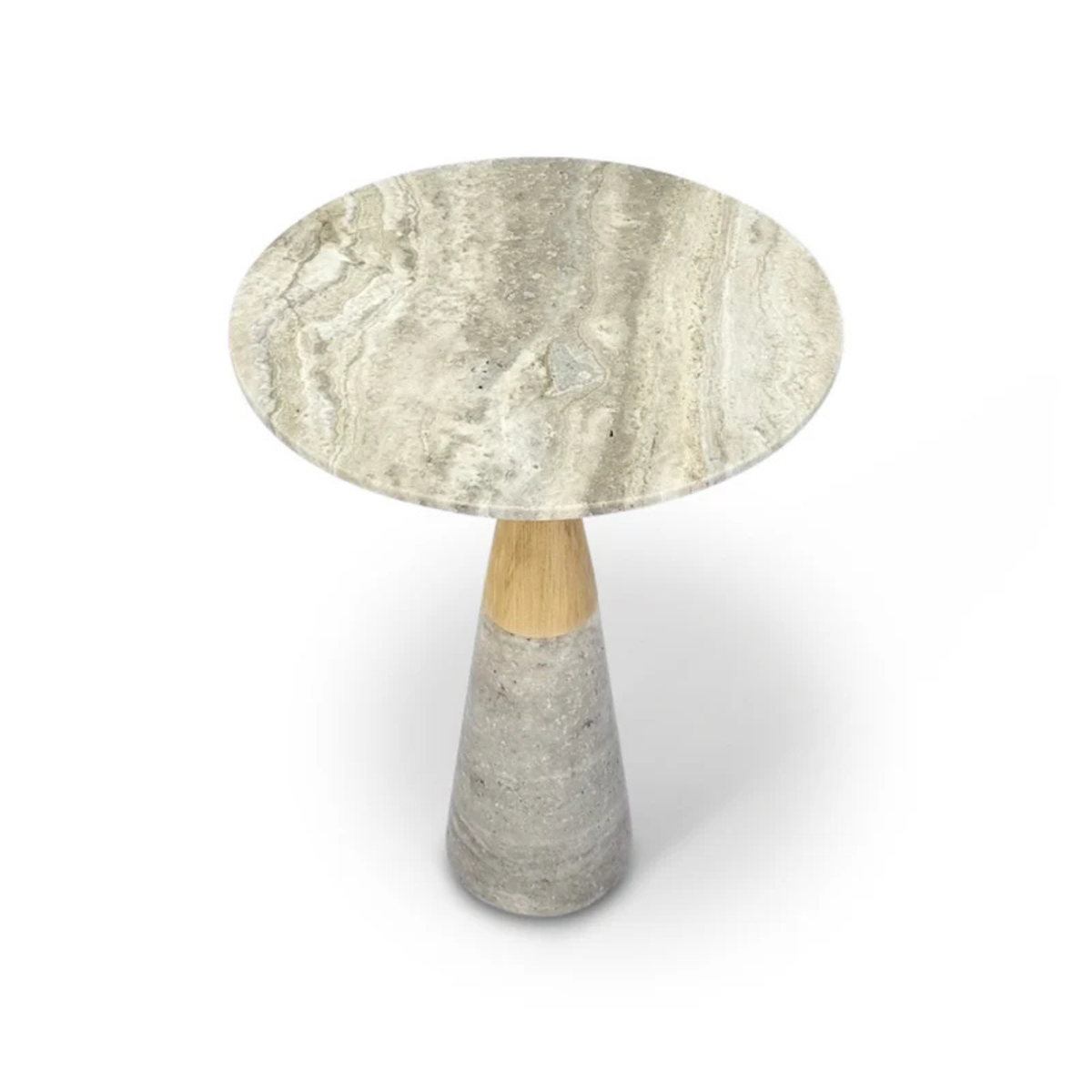 The Grand Collection MIZU Beistelltisch – Naturstein Beistelltisch rund The Grand Collection