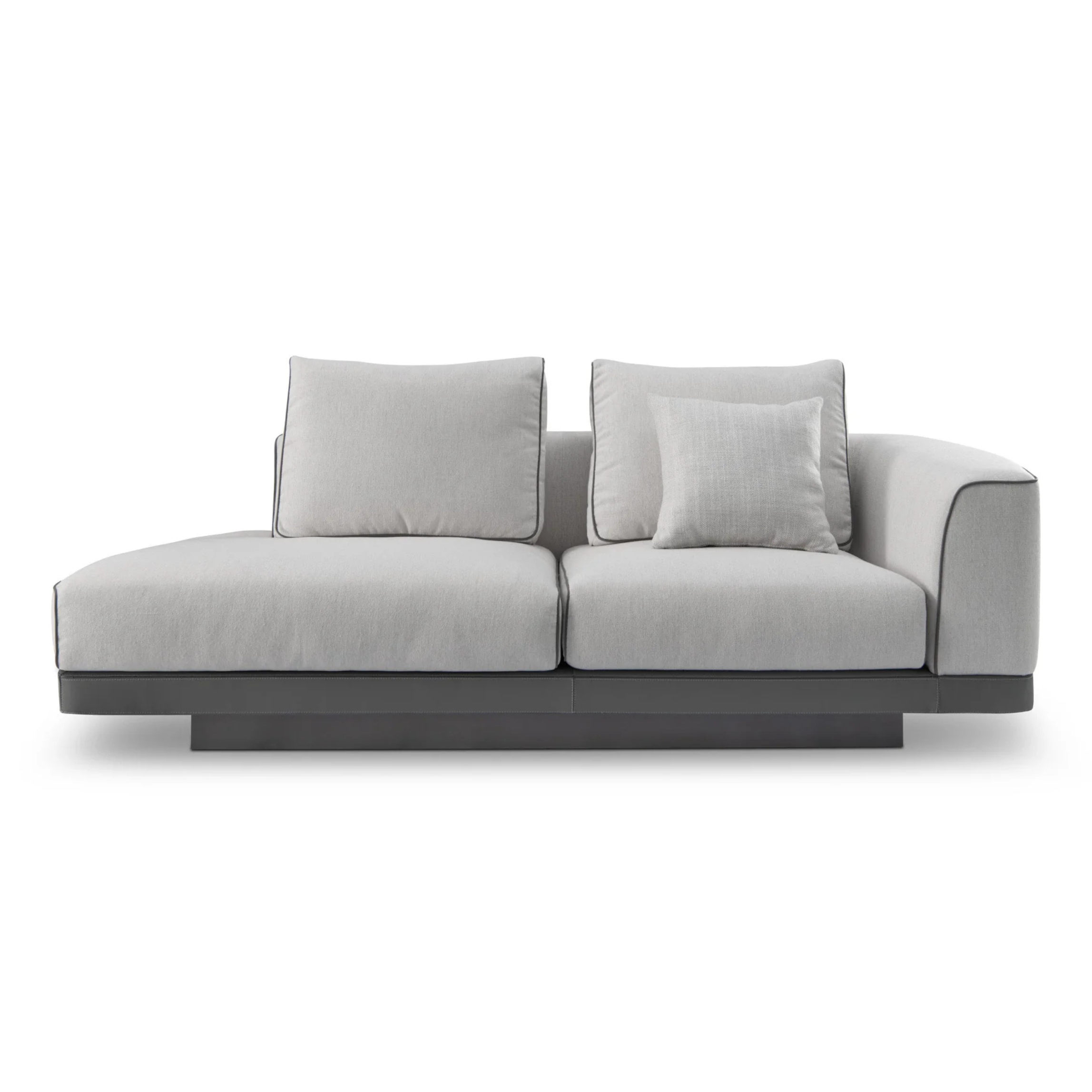 The Grand GREGORIO Chaiselongue – Greige | Taupe Grau Chaiselongue The Grand Collection