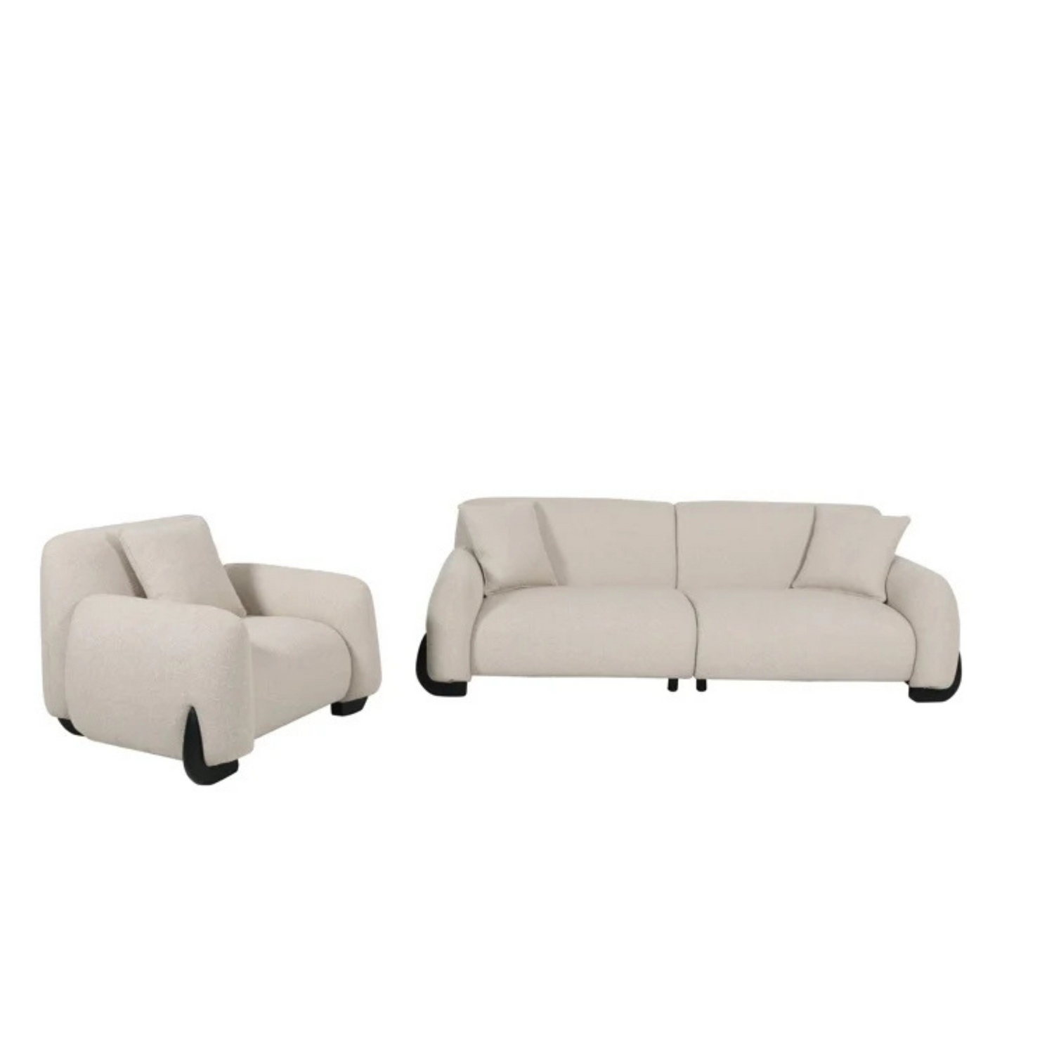 Richmond Interiors Sofa Godiva biscotti (Biscotti) 3-Sitzer Sofa Richmond Interiors