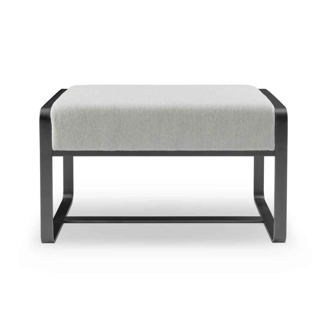 The Grand GREGORIO Hocker – Greige | Taupe Grau Polsterhocker The Grand Collection