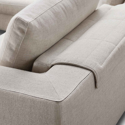The Grand Collection ITALIA Ecksofa – Großzügiges Designsofa mit Chaiselongue
