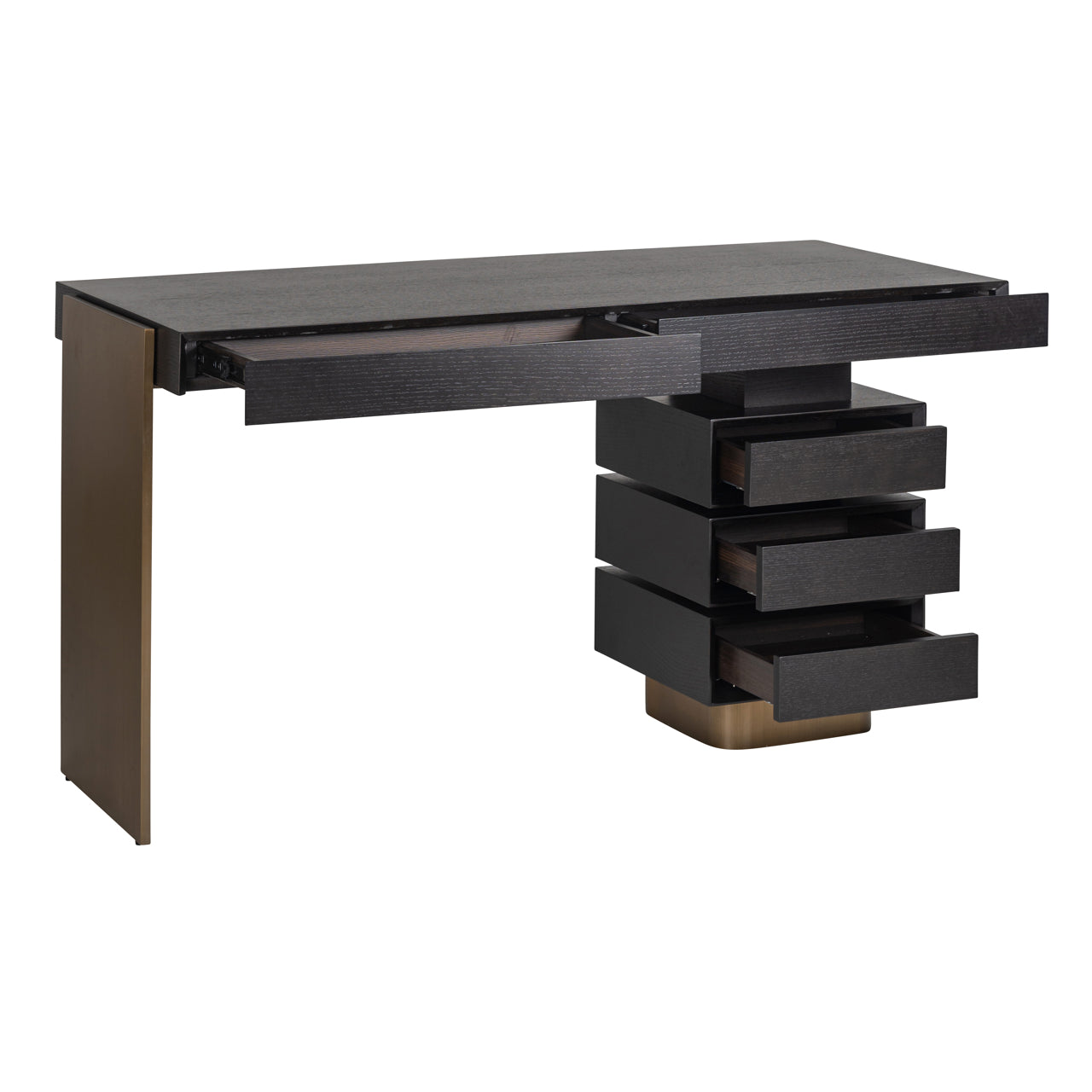 Richmond Interiors Schreibtisch Alexander Jones charcoal (Connar) Schreibtisch Richmond Interiors