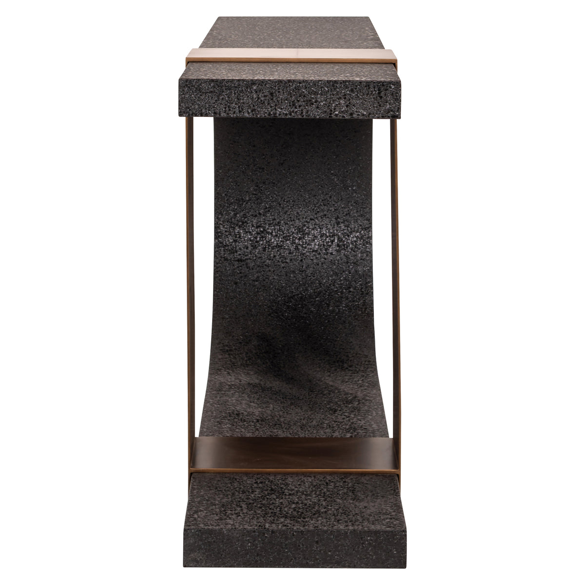 Richmond Interiors Konsole Alexander Jones black/gold (Bazel) Richmond Interiors