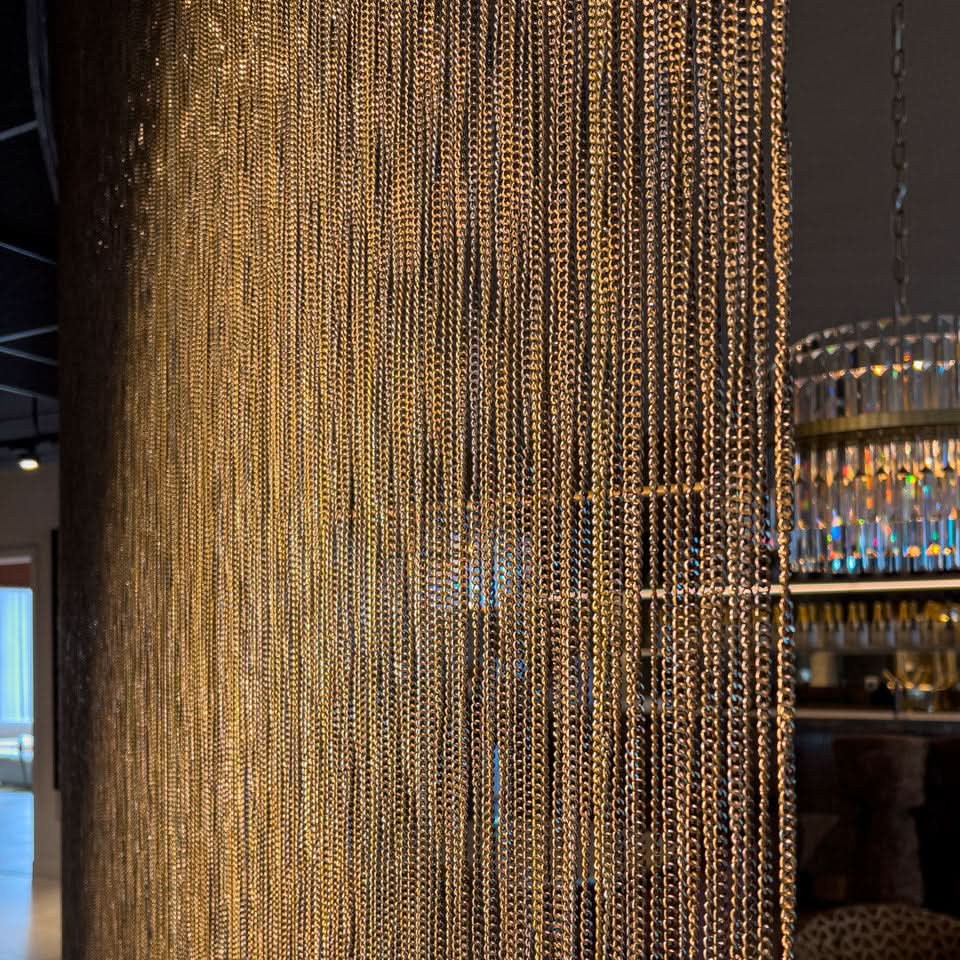 Richmond Interiors – Dekoobjekt Curtain Gold Chain Deko-Objekt Richmond Interiors