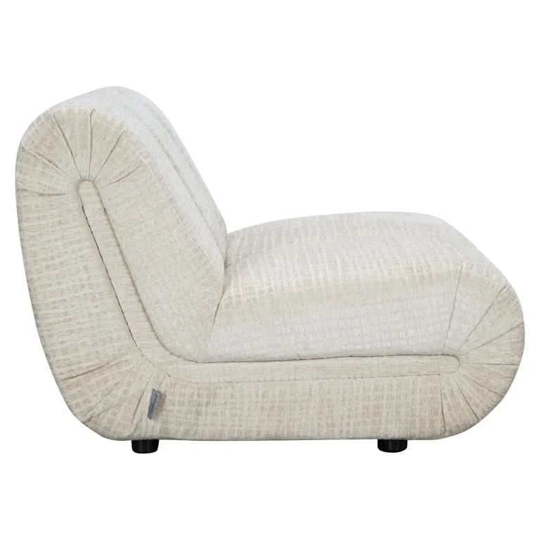 Richmond Interiors Fauteuil Kyli cream jasper (Jasper 11 Cream) Fauteuil Richmond Interiors