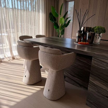 The Grand Collection ANNA Barstuhl – Beige Barstuhl The Grand Collection