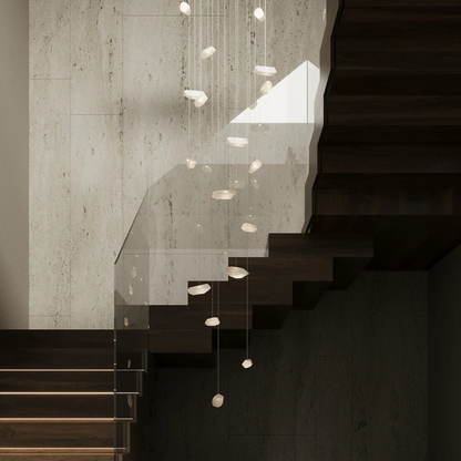 The Grand CHRYSTAL Kronleuchter – Rund lang Kronleuchter The Grand Collection