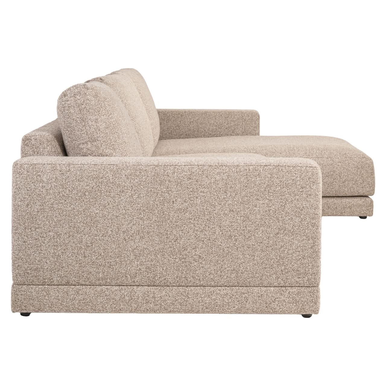 Richmond Interiors – Sofa Trentino cayenne brown 3,5-Sitzer + Lounge links oder rechts Ecksofa Richmond Interiors