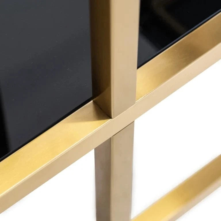 Richmond Interiors Regal Magnus brushed gold (Brushed Gold) Offenes Regal Richmond Interiors