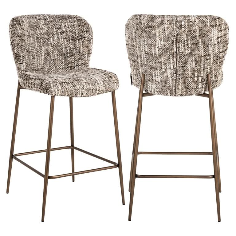 Richmond Interiors Thekenstuhl Odarby – Brown Omara Barstuhl Richmond Interiors