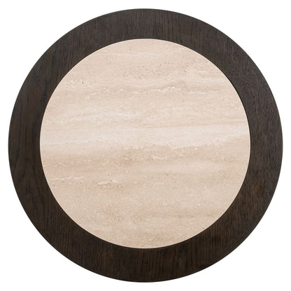 Richmond Interiors – Beistelltisch Nando brown Beistelltisch rund Richmond Interiors