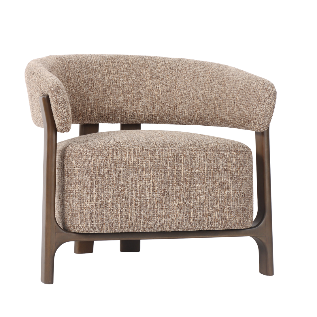 Richmond Interiors – Sessel Dalara brown tweed