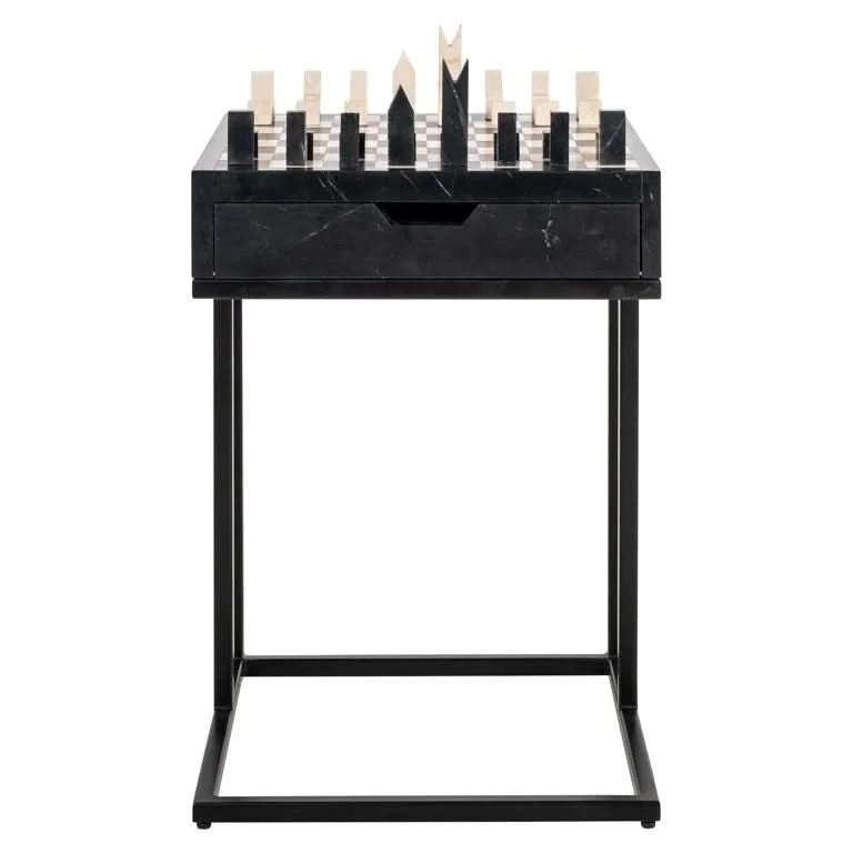 Richmond Interiors Schachtisch Davos (Black) Sofatisch Richmond Interiors