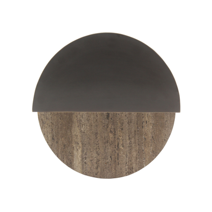 Richmond Interiors – Beistelltisch Russo Brown Beistelltisch rund Richmond Interiors