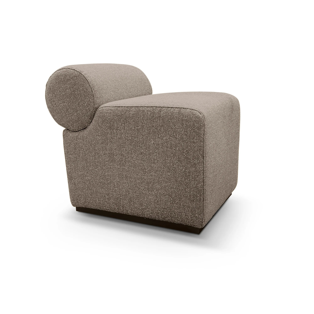 The Grand ALANA Schminkhocker – Bronze | Gewebter Stoff Polsterhocker The Grand Collection