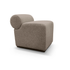 The Grand ALANA Schminkhocker – Bronze | Gewebter Stoff Polsterhocker The Grand Collection