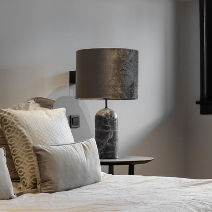 The Grand Collection VERONA Tischleuchte – Marmor Tischlampe The Grand Collection