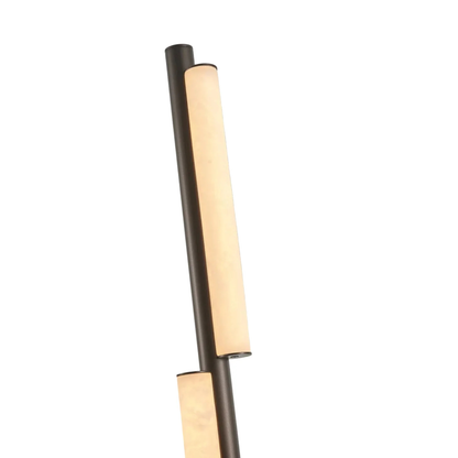 The Grand Collection Stehleuchte Viglia – Bronze-Finish | Alabaster Stehlampe The Grand Collection
