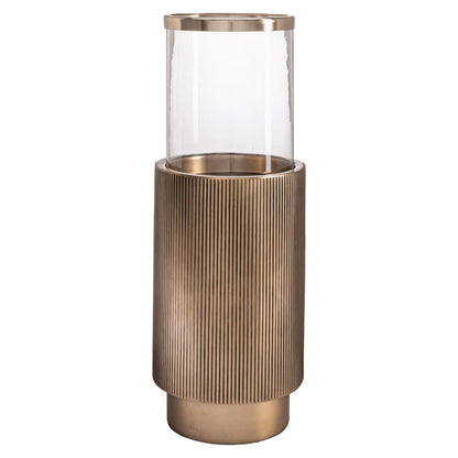 Richmond Interiors Windlicht Soreli – Antik Messing Windlicht Richmond Deko
