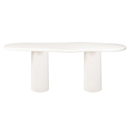 Richmond Interiors – Esstisch Bloomstone White 230 Esstisch oval Richmond Interiors