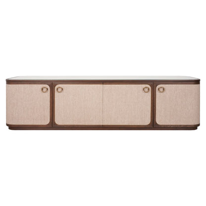 Richmond Interiors – TV-Board Willox Brown (4 Türen) Fernsehkommode Richmond Interiors