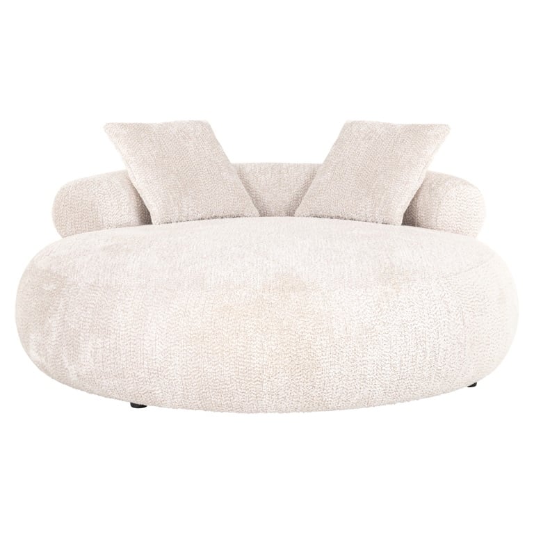 Richmond Interiors rundes Sofa Tivola (Be Lovely 11 Cream) Rundes Sofa Richmond Interiors