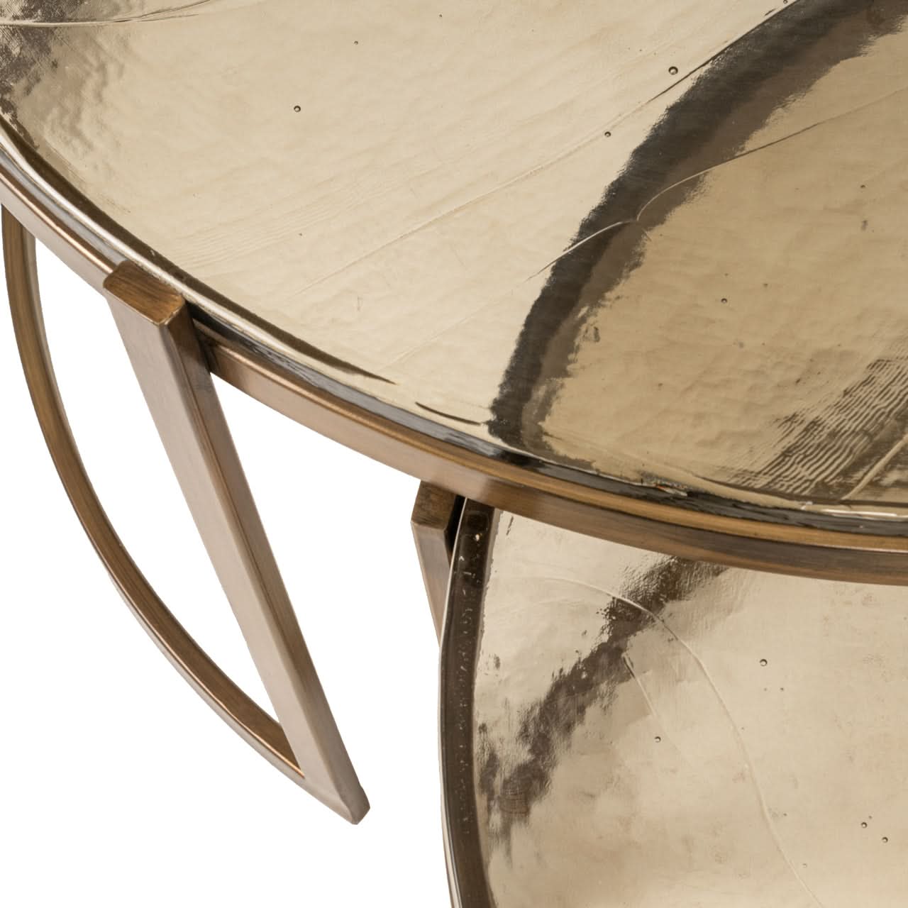 Richmond Interiors – Couchtisch-Set Cleo Gold (2-teilig) 2er-Set Couchtisch Richmond Interiors