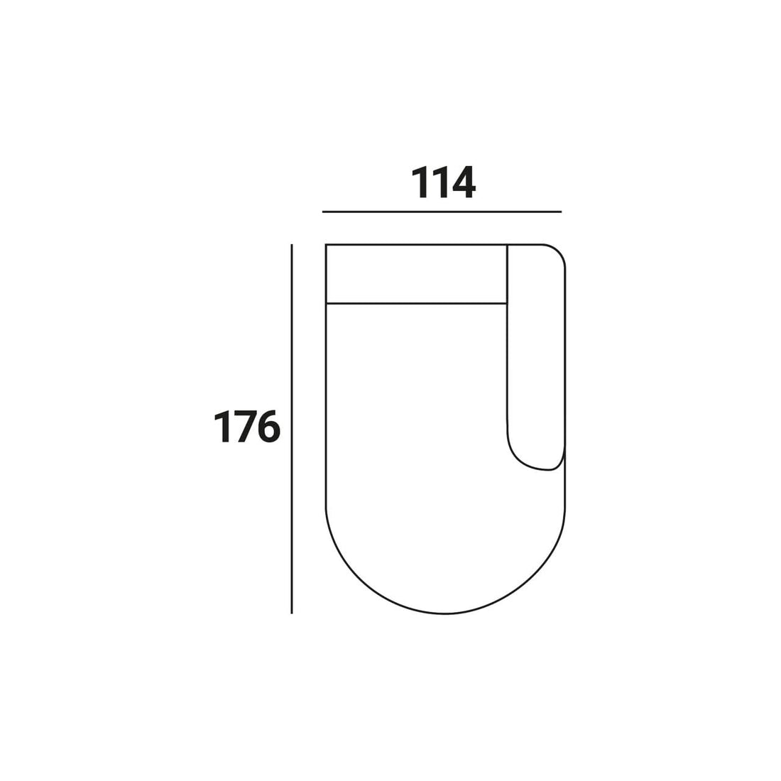 Richmond Interiors Sofa Albina – Lounge-Modul rechts, individuell konfigurierbar Modul-Sofa Richmond Interiors