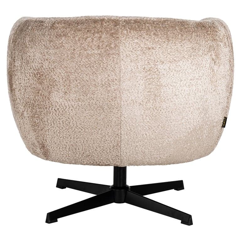 Richmond Interiors drehbarer Easy Chair Estelle (Sheep 01 nature) Drehsessel Richmond Interiors