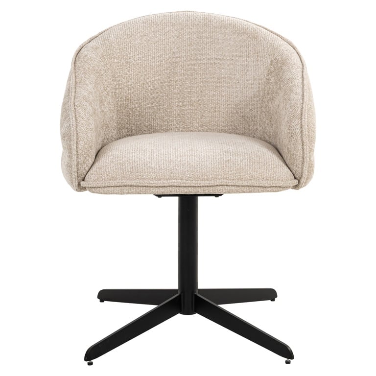 Richmond Interiors Drehstuhl Angelina cream unicorn (Unicorn 11 cream) Drehstuhl Richmond Interiors