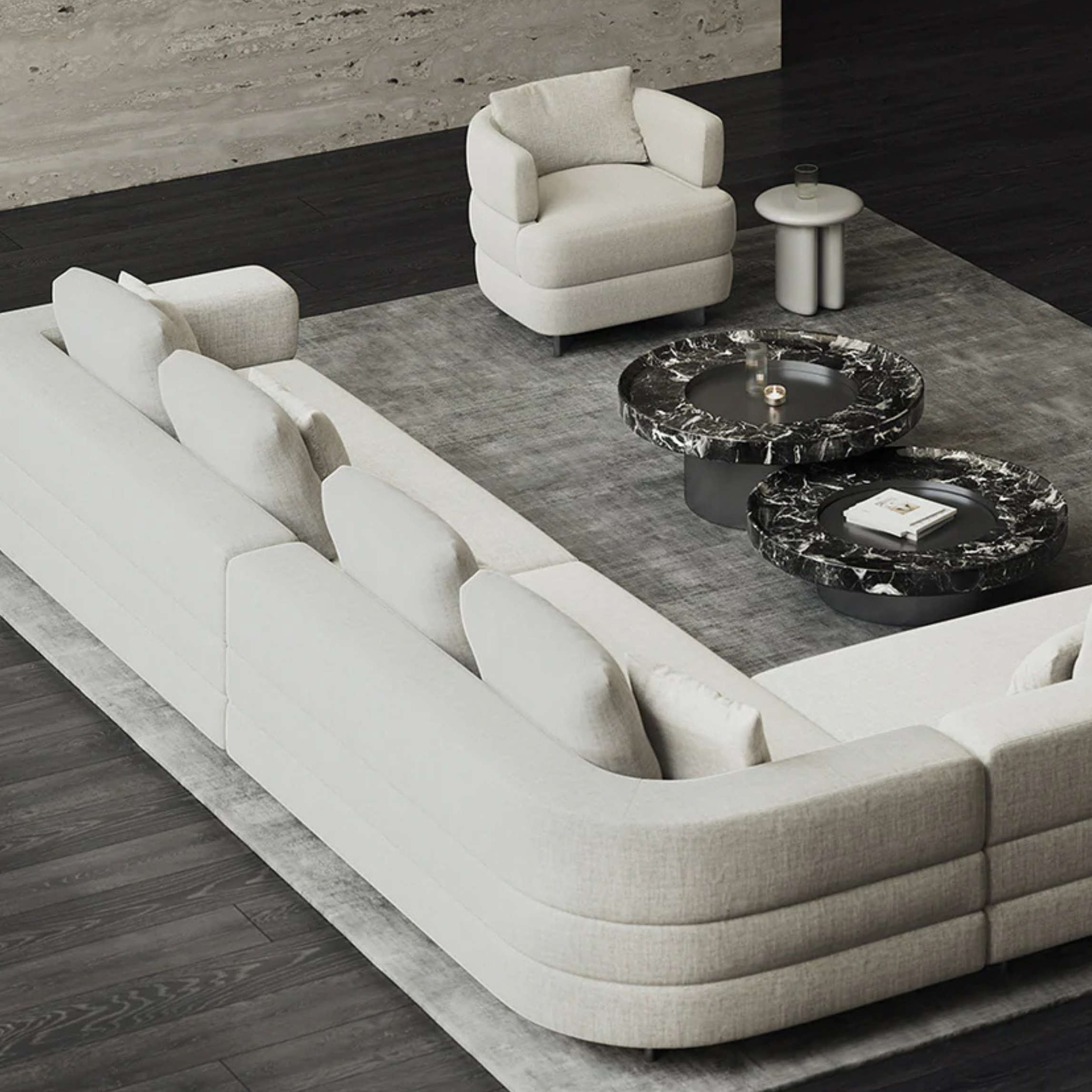 The Grand LYON Ecksofa – Beige / Sand Ecksofa The Grand Collection