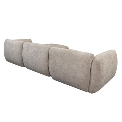 Pole to Pole Sofa Amsterdam – 4-Sitzer mit Ottoman Latte Ecksofa Pole to Pole