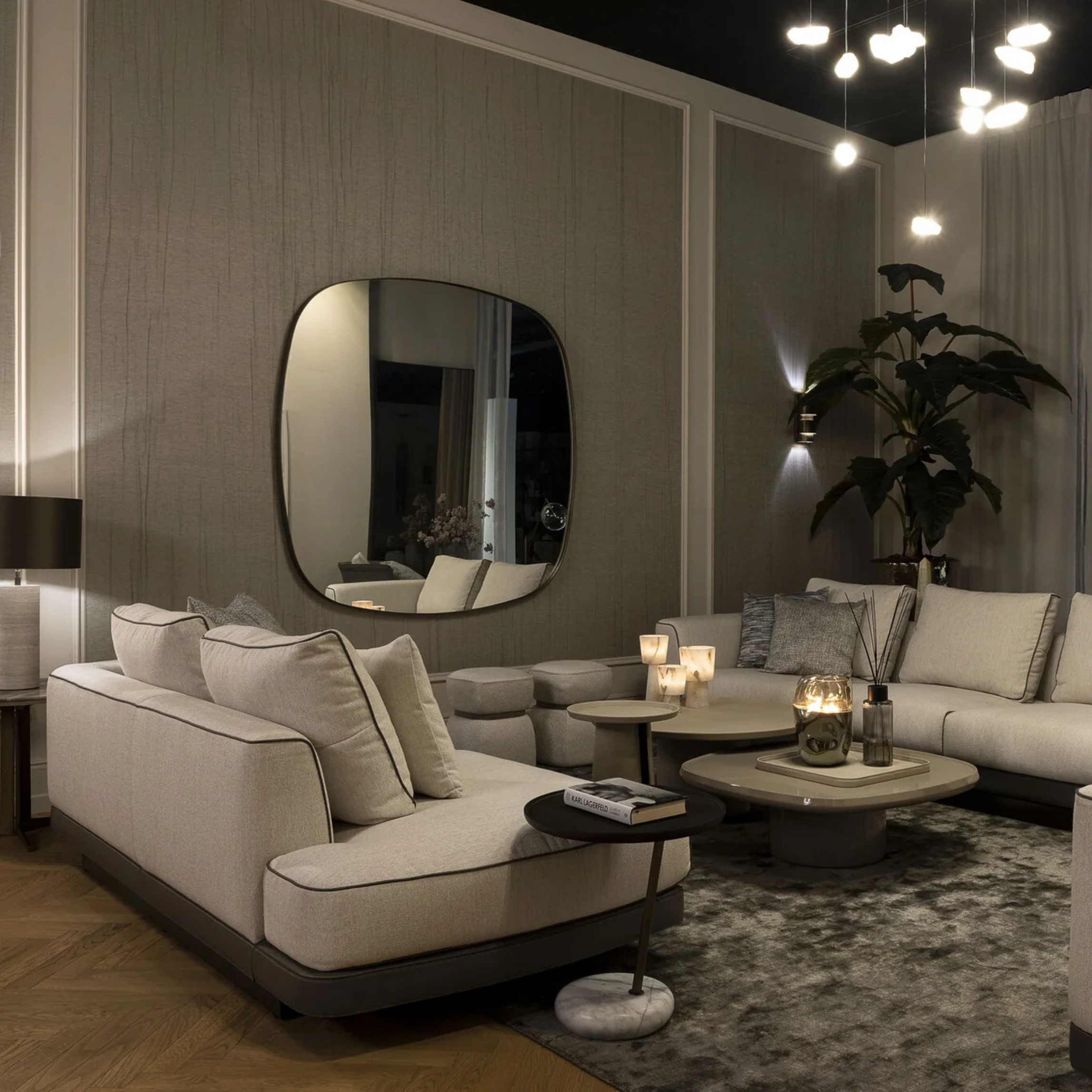 The Grand GREGORIO Chaiselongue – Greige | Taupe Grau Chaiselongue The Grand Collection