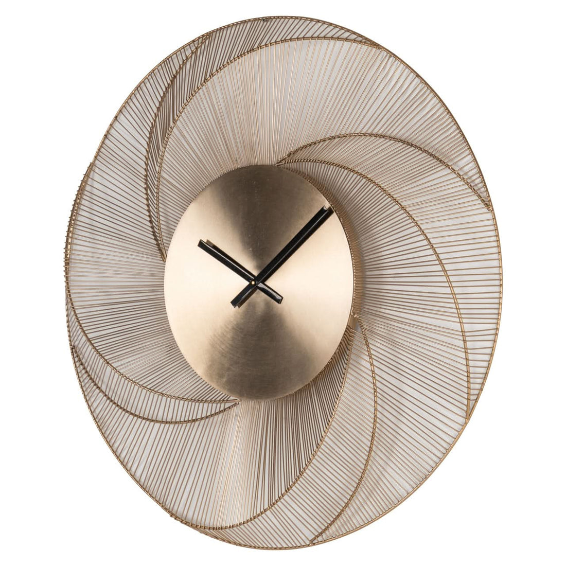 Richmond Interiors – Wanduhr Denver Gold Wanduhr Richmond Interiors